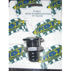 bilge aluminium fitting black [57-4015]